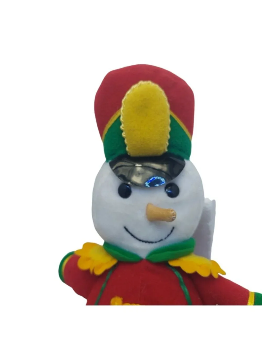 Commonwealth Snowden  Snowman Stuffed animal Marching band  1999  Plush 9